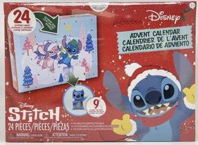 Advento kalendorius Disney Stitch 2025, 24 vnt., įvairių spalvų
