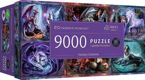 Puzle Trefl Prime Fantasy Creatures, 198 cm x 92 cm, 9000 gab.