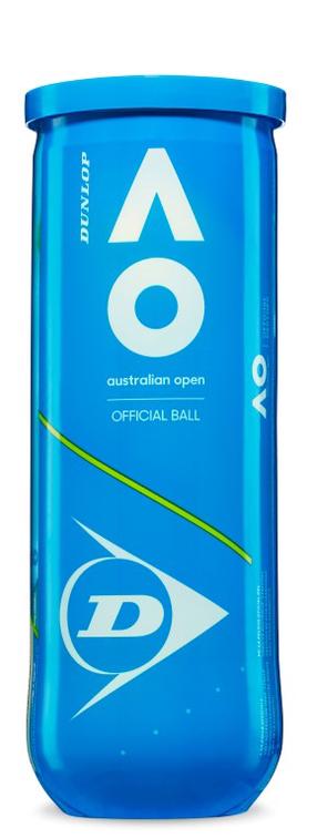 Набор теннисных мячей Dunlop AUSTRALIAN OPEN, 3 шт.