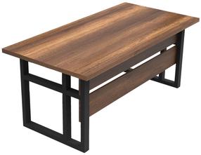 Rašomasis stalas Kalune Design MN01, 180 cm x 90 cm, 73 cm, ruda sp.