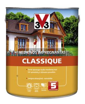 Koksnes impregnants V33 Classique, ozola krās., 0.75 l