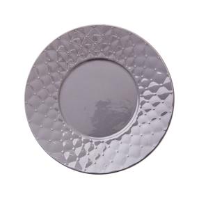 Šķīvis deserta Ambition Glamour Grey, Ø 20.5 cm, pelēka krās.