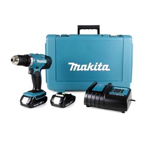 Аккумуляторная дрель-шуруповерт с батареей Makita DDF453SYE, 18 В, 1.5 Ah