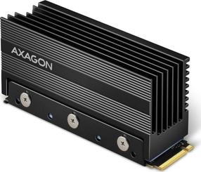 Радиатор Axagon CLR-M2XL M.2 SSD-Cooler, 80 г, 7.6 см, черный цв.