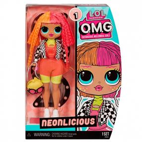 Lelle- figūriņa L.O.L. Surprise! Neonlicious, 25 cm, daudzkrāsaina