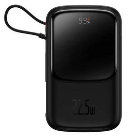 Nešiojamas įkroviklis (Power bank) Baseus Qpow Pro, 10000 mAh, 22.5 W, juoda sp.