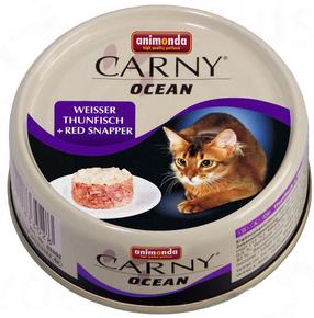 Šlapias kačių maistas Animonda Carny, žuvis/tunas, 0.08 kg