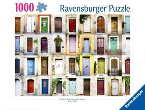 Puzle Ravensburger Beautiful Doors In Provence, 50 cm x 70 cm, 1000 gab., daudzkrāsaina