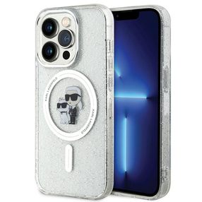Чехол для телефона Karl Lagerfeld Karl & Choupette KLHMP15LHGKCNOT, прозрачный цв., Apple