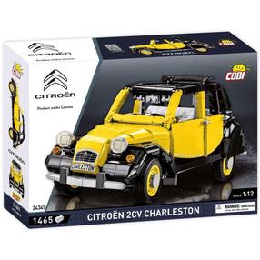 Konstruktorius, automobilis Cobi Citroen 2CV Charleston 24341, 1465 vnt., geltona sp.