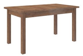 Valgomojo stalas išskleidžiamas ADRK Rodos 52, rusva sp., 140 - 180 cm x 80 cm x 76 cm