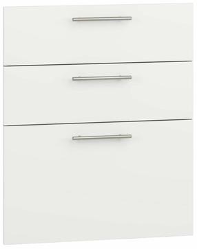 Spintelės fasadas, virtuvės spintelės priekiui Vento D3S_H-60/82, 35.5 cm x 59.6 cm, balta matinė sp.