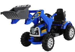 Laste elektriline traktor Lean Toys Excavator LT3406, sinine v.