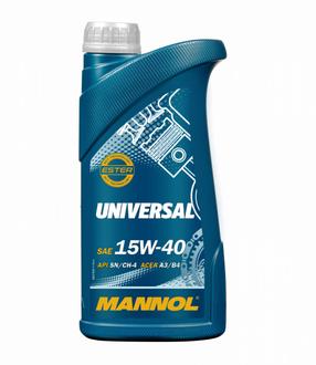 Mootoriõli Mannol Universal 15W - 40, mineraalne, 1 l