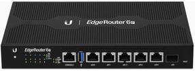 Маршрутизатор Ubiquiti EdgeRouter 6P, черный цв.