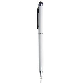 iLike PN1 Universāls 2in1 kapacitīvo ekrānu Stylus ar pildspalvu (Mobilajiem telefoniem un Planšetdatoriem) Balta
