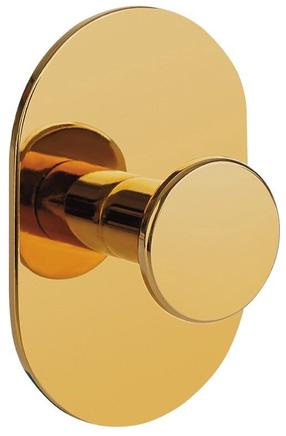 Kabliukas Laveo Miri, 40 mm x 20 mm x 60 mm, aukso sp.
