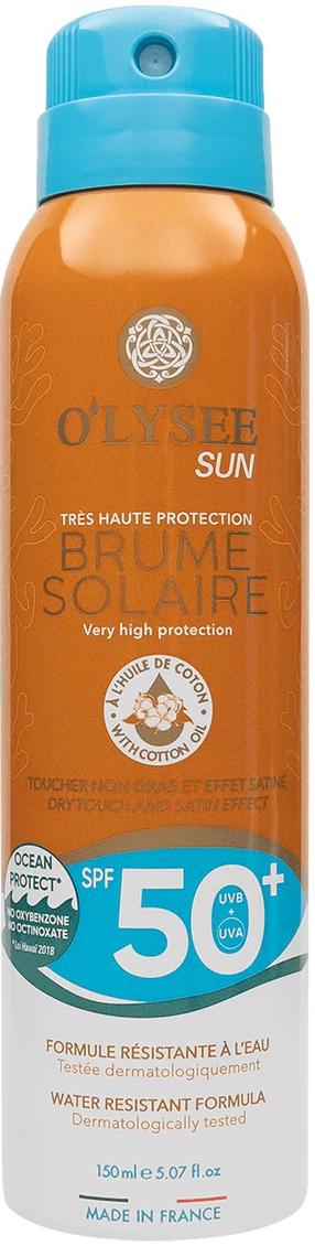 Purškiklis įdegio priežiūrai kūnui O'Lysee Sun SPF50+, 150 ml
