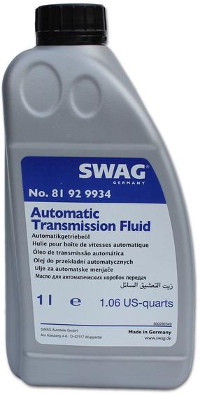 Transmisinė alyva Swag Automatic, pusiau sintetinis, 1 l