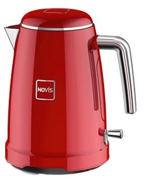Электрический чайник Novis K1, 1.6 л, красный цв.