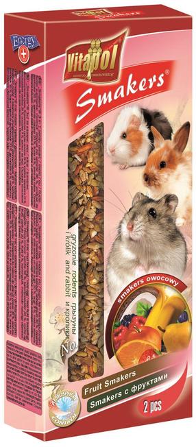 Maistas graužikams Vitapol Smakers, triušiams/žiurkėnams, 0.09 kg