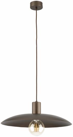 Šviestuvas lubų TK Lighting Astra, E27, 1 x 15 W, ruda sp. / ruda sp., 41 x 41 cm