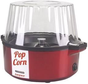 Popkorna aparāts Beper P101CUD050, 700 W, sarkana krās.