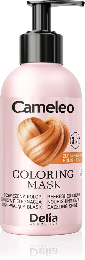 Juuksemask Delia Cosmetics Cameleo Golden Peach, 120 ml