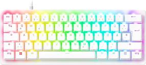 Vadu spēļu tastatūra Razer Huntsman V3 Pro Mini, Angļu (US), balta krās.