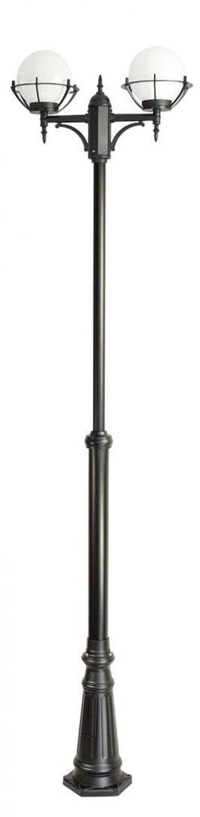 Pastatomas lauko šviestuvas Su-Ma Kule 200, 60W, E27, IP43, juoda sp., 26.2 cm x 180 - 280 cm