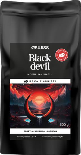 Kavos pupelės 4Swiss 4Swiss Black Devil, 0.5 kg