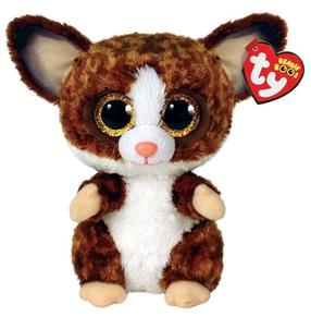 Плюшевая игрушка TY Beanie Boos Lemur, коричневый цв., 15 см