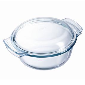 Stiklinis indas Pyrex, skaidri sp., 25 cm x 25 cm, 5 l