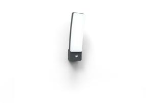 Sieninis lauko šviestuvas Lutec Kira, 18W, LED, IP54, antracito sp., 11 cm x 31.1 cm