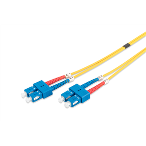 Провод Digitus SC / SC Fiber Optic Patch SC Optic, SC Optic, 2 м, желтый цв.