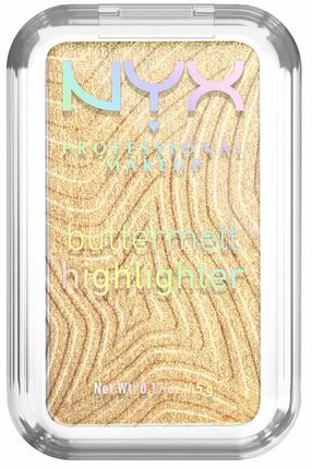 Хайлайтер NYX Professional Makeup Buttermelt Powder, 25-butta than gold, 5 г