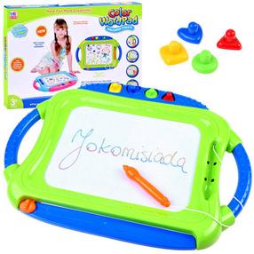 Доска для рисования Color Word Pad, 4 см, синий цв./зеленый цв.