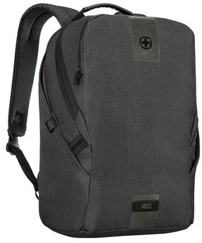 Portatīvā datora mugursoma Wenger MX Eco Light, pelēka krās., 19 l, 10-16"