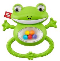 Barškutis Mattel Fisher Price Shake & Rattle Frog, žalia sp.