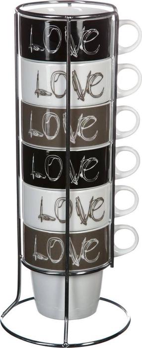 Tasside komplektid Art-Pol Love, valge v., 0.260 l