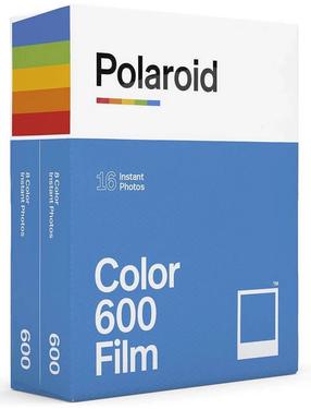 Momentfoto filmiņas Polaroid Color 600, kadru sk. 8 x 2 gab.