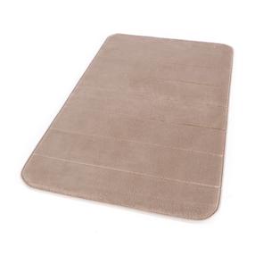 Vonios grindų kilimėlis Domoletti ma3038u, smėlio ruda, 80 cm x 50 cm