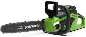 Akumulatora ķēdes zāģis Greenworks GD40CS15K4, 35 cm