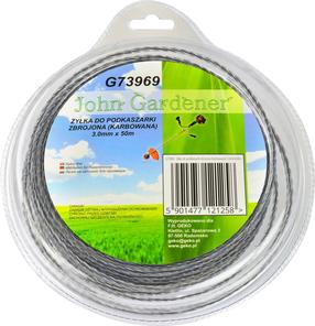 Zāles pļāvēja aukla Geko G73969, 50 m x 3 mm