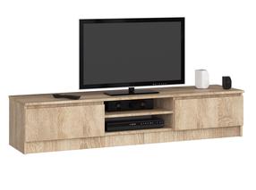 TV staliukas Akord RTV K160, sonoma ąžuolo, 40 cm x 160 cm x 33 cm