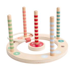 Игра с метанием мишени BS Toys Ring Toss, 27 см x 27 см, многоцветный