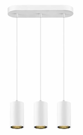 Valgusti lagi SLV Asto Tube, GU10, 3 x 10 W, valge v. / valge v., 7 x 12.5 cm