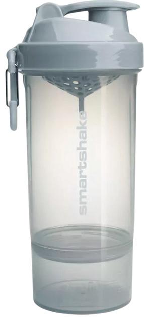 Sporta pudeles un šeikeri Smartshake Original2Go One, pelēka krās., plastmasa, 0.8 l