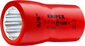 Žvaigždinė varžtų veržlių galvutė Knipex 98 37 5/16, 42 mm, 5/16", 3/8", Ø21 mm