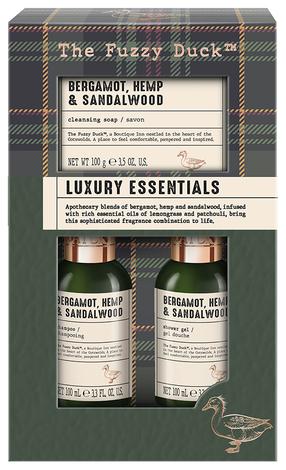 Kūno prausimosi rinkinys Baylis & Harding The Fuzzy Duck Luxury Essentials, 200 ml, 3 vnt.